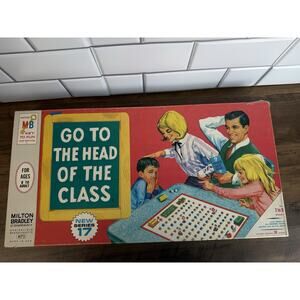 Vintage 1967 Go to the Head of the Class Game Series 16 ~ 100% Complete
